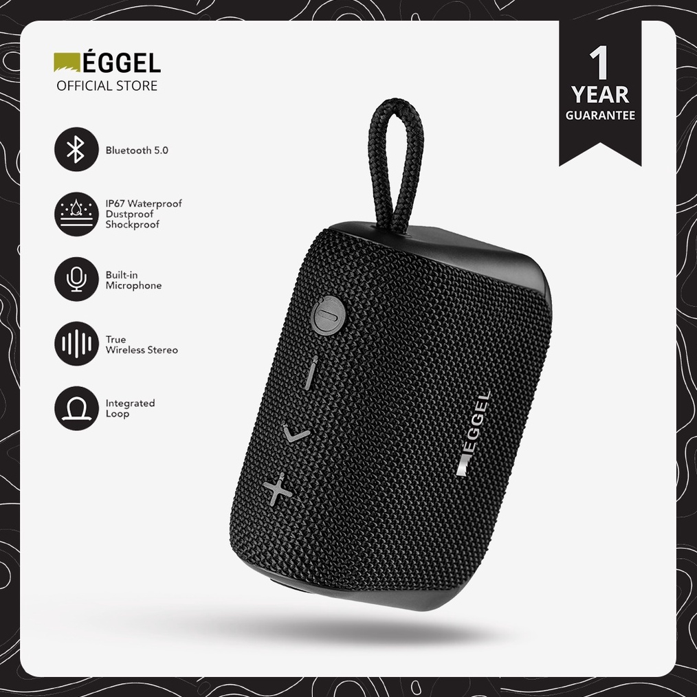 Eggel Fit 3 Waterproof Portable Bluetooth Speaker