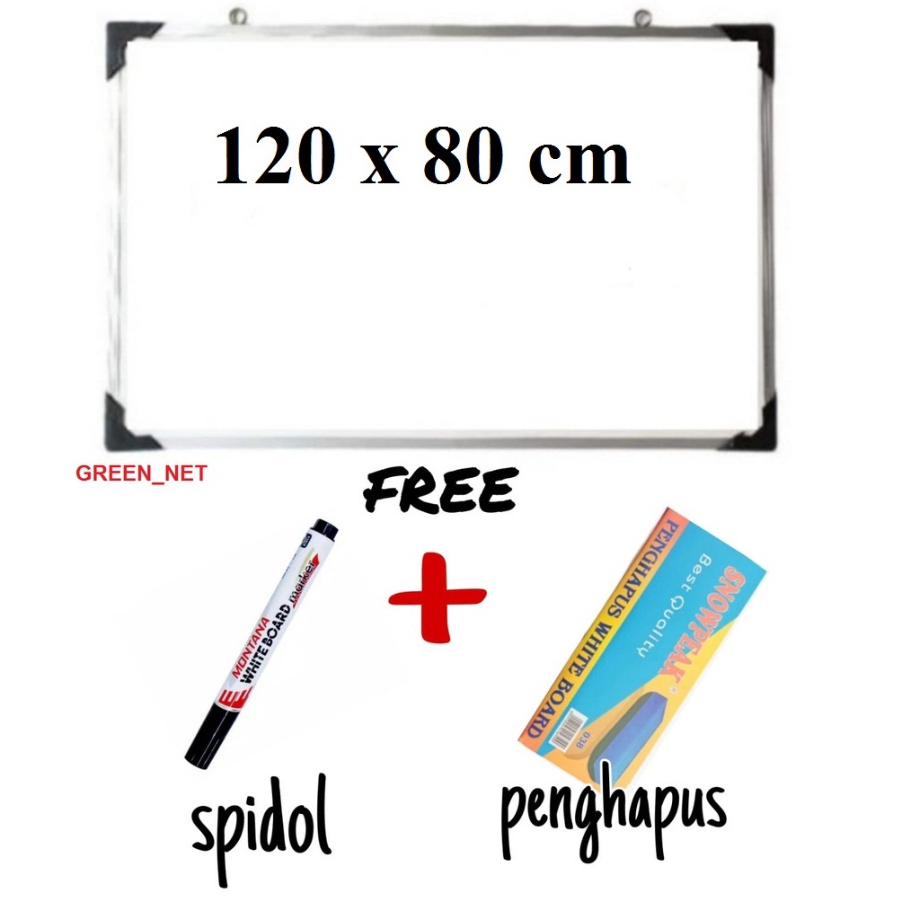 

ART Q5R4 PAPAN TULIS SPIDOL ATAU KAPUR WHITEBOARD BLACKBOARD UKURAN 12 X 8 CM FREE SPIDOL PENGHAPUS