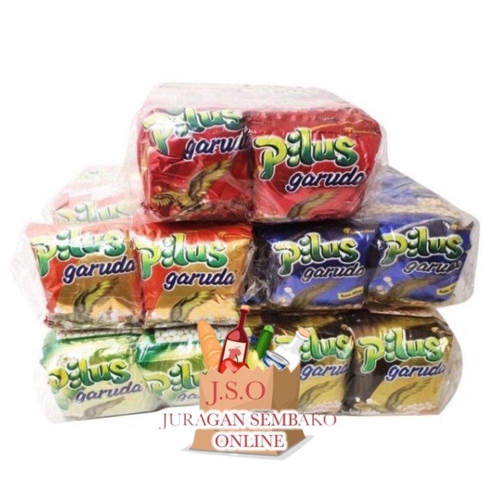 

Klaim promo JSO Kacang Pilus Garuda Renceng 1 bks x 7gr original pedas abon rumput laut sapi panggang all varian snack cemilan anak murah