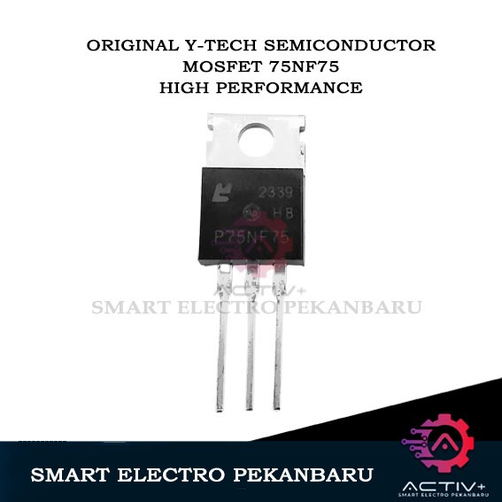 ORIGINAL MOSFET P75NF75 Y-TECH SEMICONDUCTOR KOREA 75NF75 75NF P75 NF75 ST P 75NF75 N CHANNEL