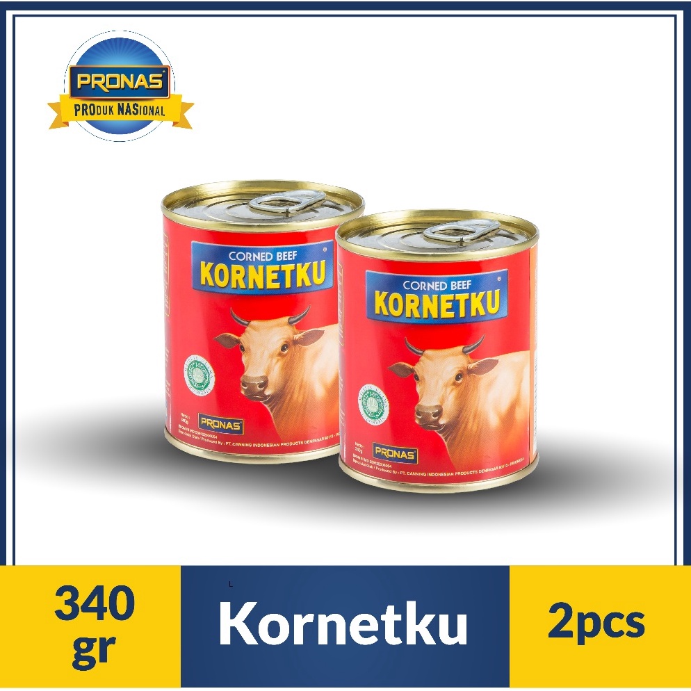 

Promo Menarik Pronas Kornetku Kornet Sapi 34 g bundling 2 pcs