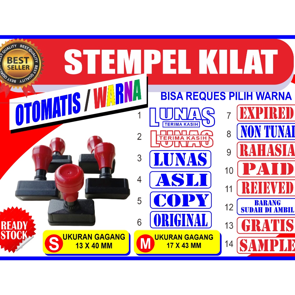 

Pilihan STEMPEL LUNAS COPY ARSIP