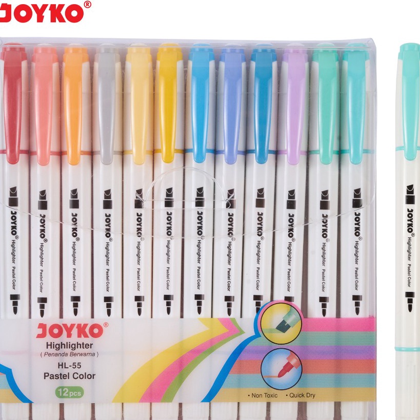 

HJ6 Hhlhter Joyko HL55 Pastel Color 12 Warna Color