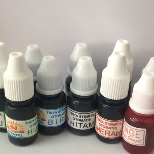 

Pilihan tinta stempel permanen 5ml buat cupplastikdan tempat makanan