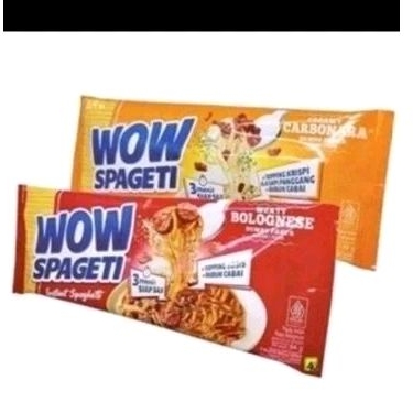 

MIE SPAGETI WOW RASA CARBONARA & BOLOGNESE