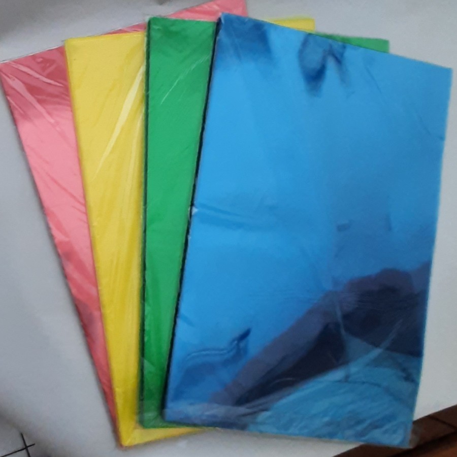 

Plastik mika Jilid Warna Eceran 10 pcs