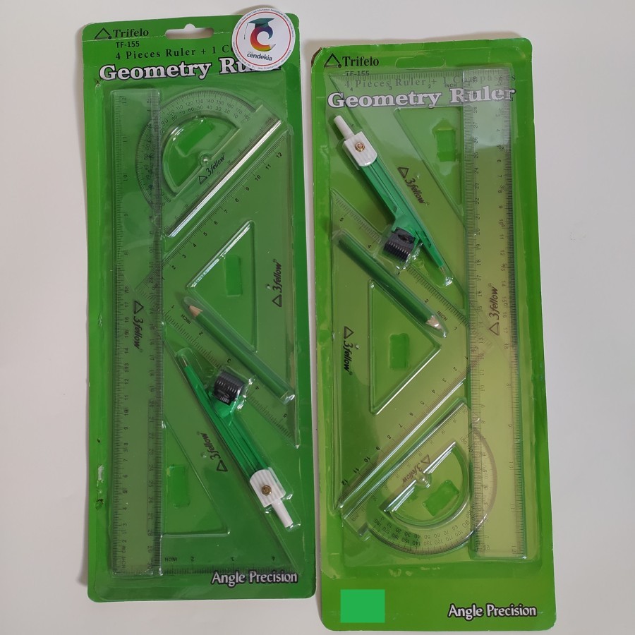 

Penggaris Set + Jangka TRIFELO TF-155