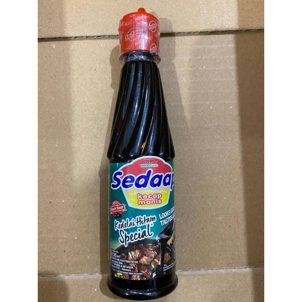 

Sedaap Kecap Manis Kedelai Hitam Spesial Botol 135 ml