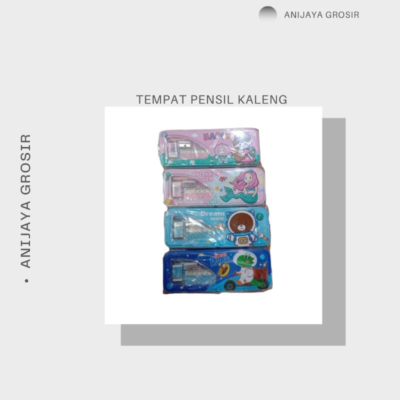 

TEMPAT PENSIL KALENG SET ISI ZL-176-1 RANDOM