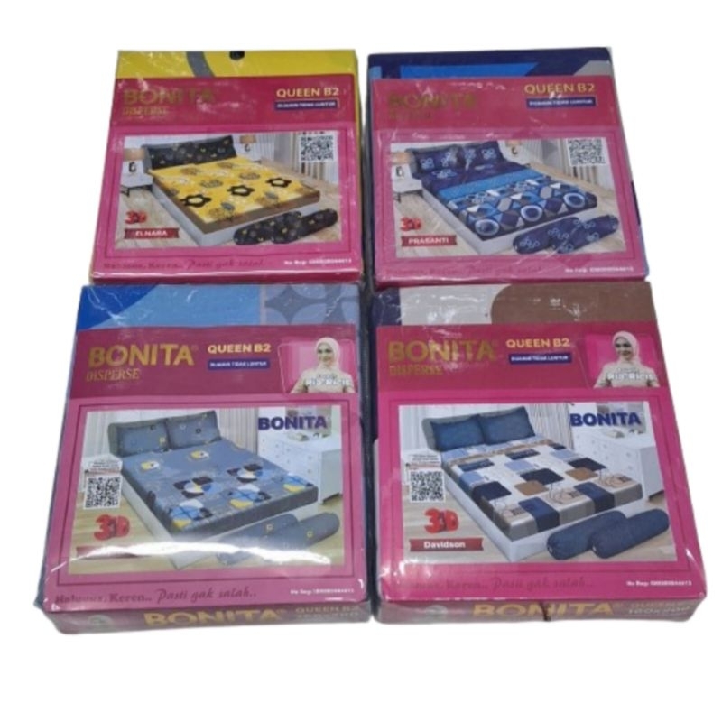 Sprei Bonita Queen/Sprei Bonita 160x200