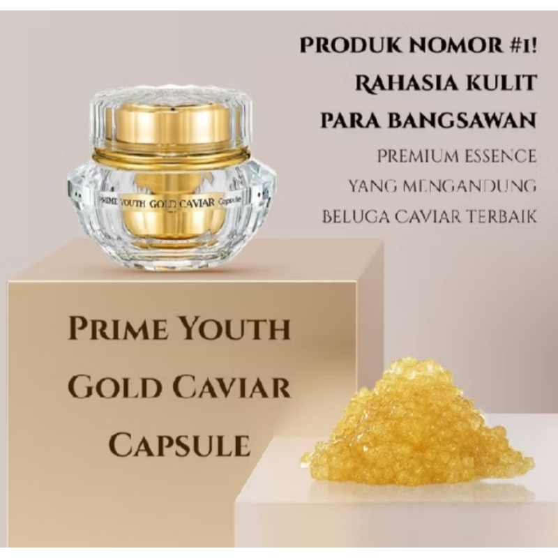 Holika Holika Prime Youth Gold Caviar Capsule | Essence Emas 24K