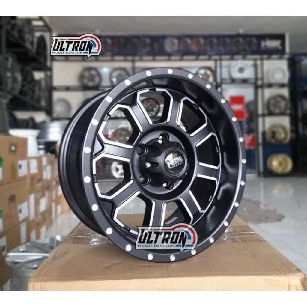 Velg model offroad ring 15 mobil innova terios rush HSR Keruak R15 - Dikirim