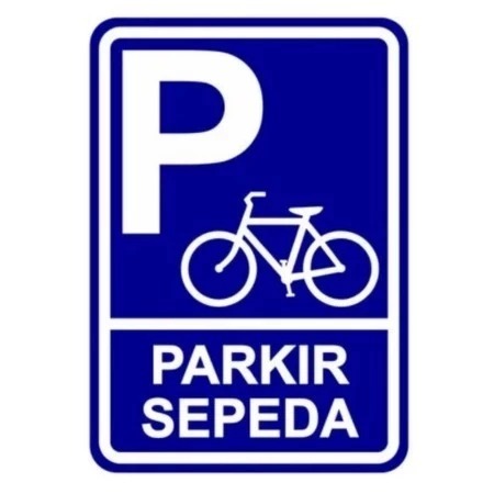 

singn STIKER 22X15 TEMPAT PARKIR SEPEDA PANCAL WARNING RAMBUK3 SAFETY