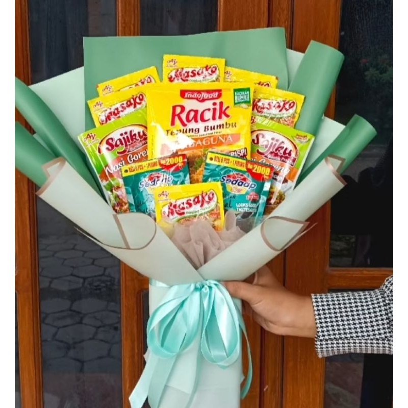 

buket bumbu dapur,kado hari ibu,kado hari guru