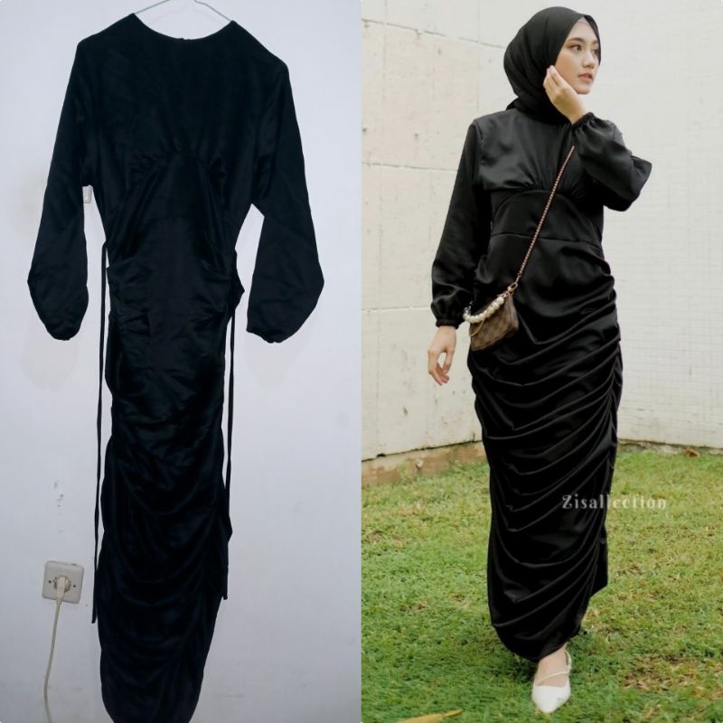 Hazel Dress black Zisallection