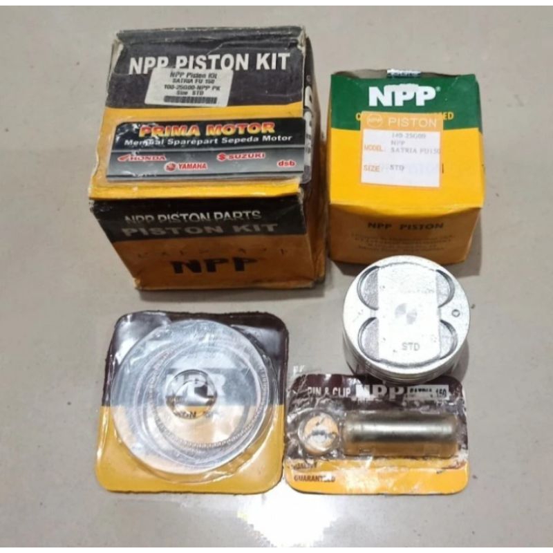 PISTON KIT NPP SATRIA FU 150 OS STD NPP PISTON NPP
