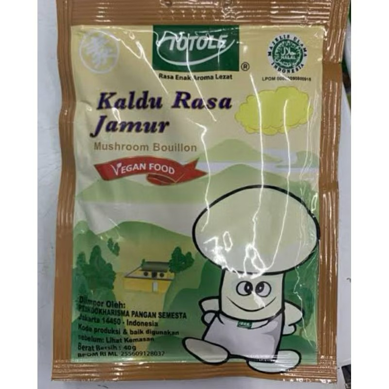 

Kaldu jamur Totole 40 gr