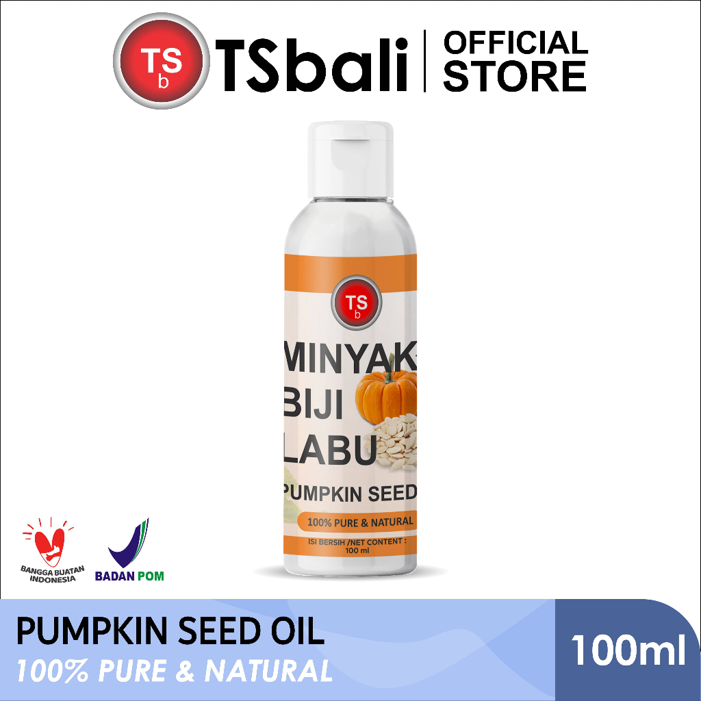 

TSb Minyak Biji Labu / Pumpkin Seed Oil - Food Grade - Unrefined - Cold Pressed 100ml