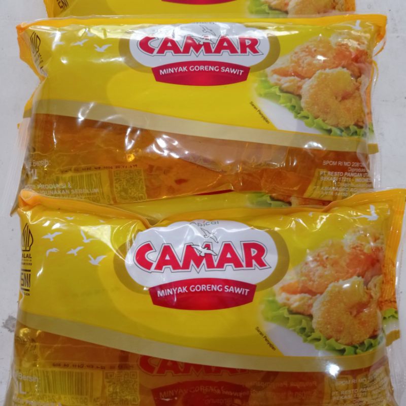 

Minyak Goreng Camar Kemasan Pillow Pack 1L