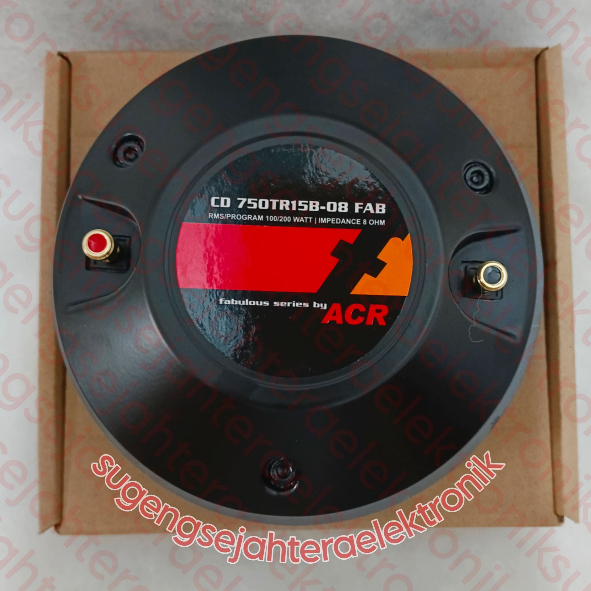 TWEETER ACR FABULOUS CD 750TR15B-08 FAB ORIGINAL