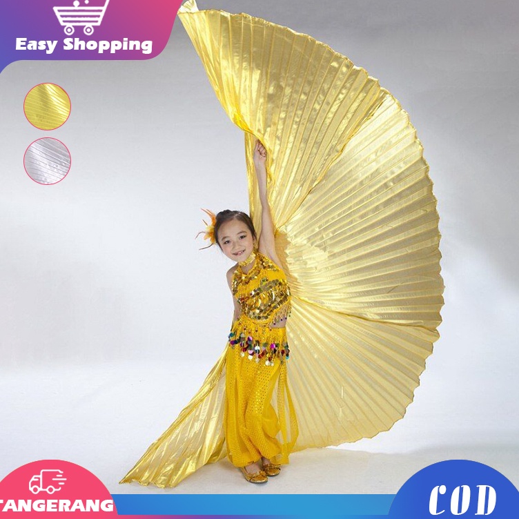 KODE J17E Sayap Malaikat Anak Alat Tari Sayap Malaikat Sayap Kerub Untuk Belly Dance
