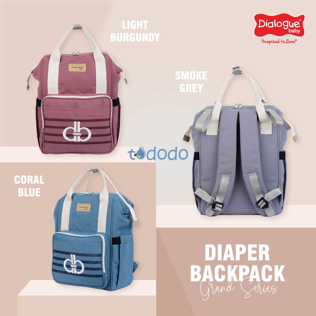 Dialogue Baby Tas Ransel + Cooler Bag Grand Series - DGT7416