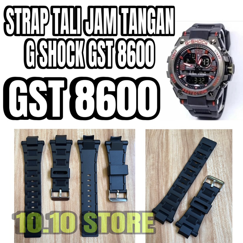 Jam g shock Tali jam g shock GST 8600 tali jam g shock G 8600 jam tangan g shock