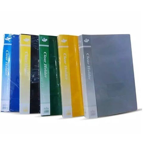 

Display Book / Map Clear Holder Album Ukuran Besar F4 80 sheet Felix ( Pcs )