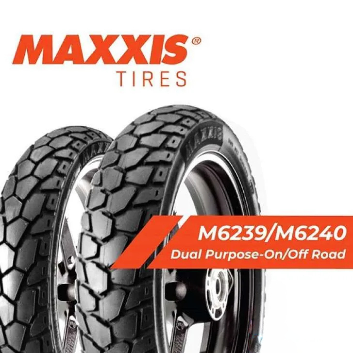 Ban Motor Maxxis M6239 / M6240 Dual Purpose Tubeless 110/80-14 & 130/70-13 Ban Honda ADV 150 & 160