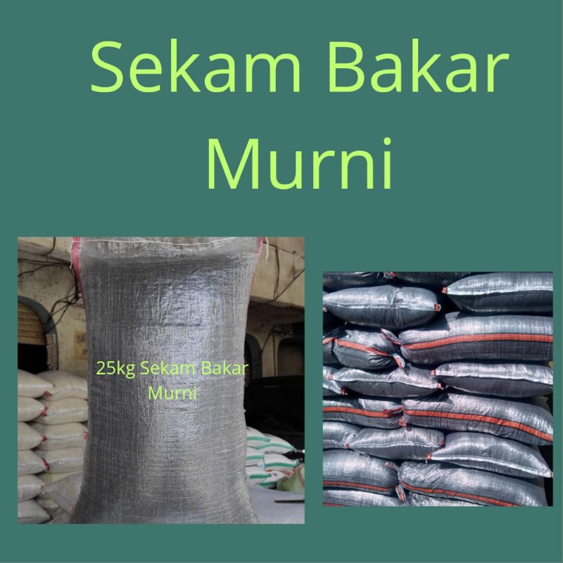 JAMIN ASLI.. sekam bakar karung, sekam bakar karungan