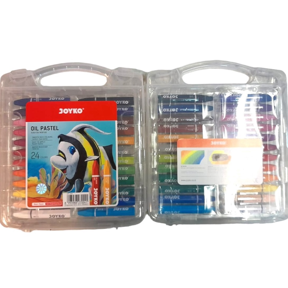 

KODE T14J Crayon Titi Joyko 24 Warna Oil Pastel 24