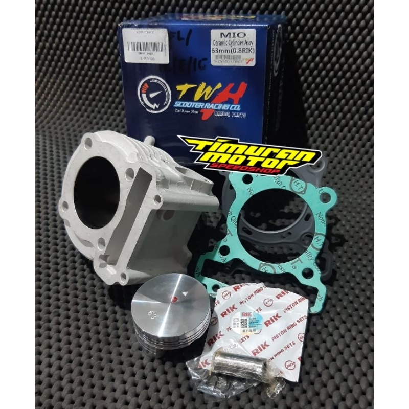 CYLINDER BLOK TWH RACING MIO 63 MM CERAMIC