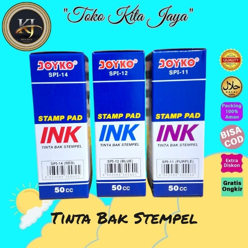 

Stampb Pad ink/tinta refil stempel joyko
