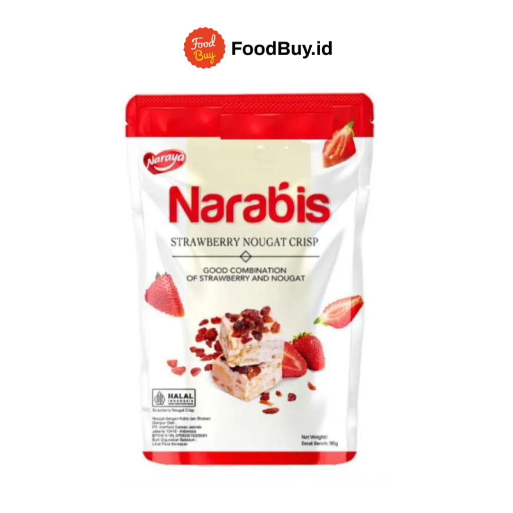 

Naraya Narabis Strawberry Nougat Crips 90gr