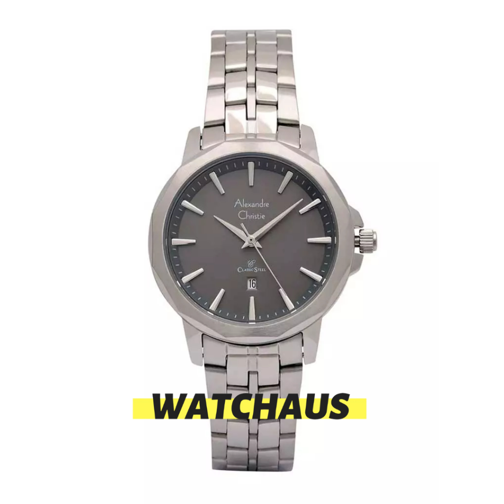 JAM TANGAN WANITA ALEXANDRE CHRISTIE AC8647 AC 8647 LDBSSGR STAINLESS STRAP