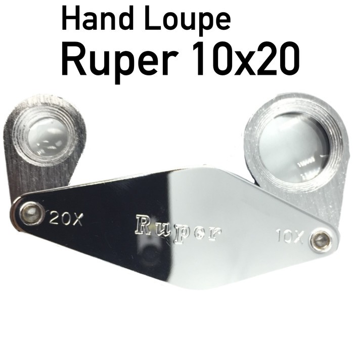 Hand Loupe Ruper 10x20 alternative Baush & Lomb