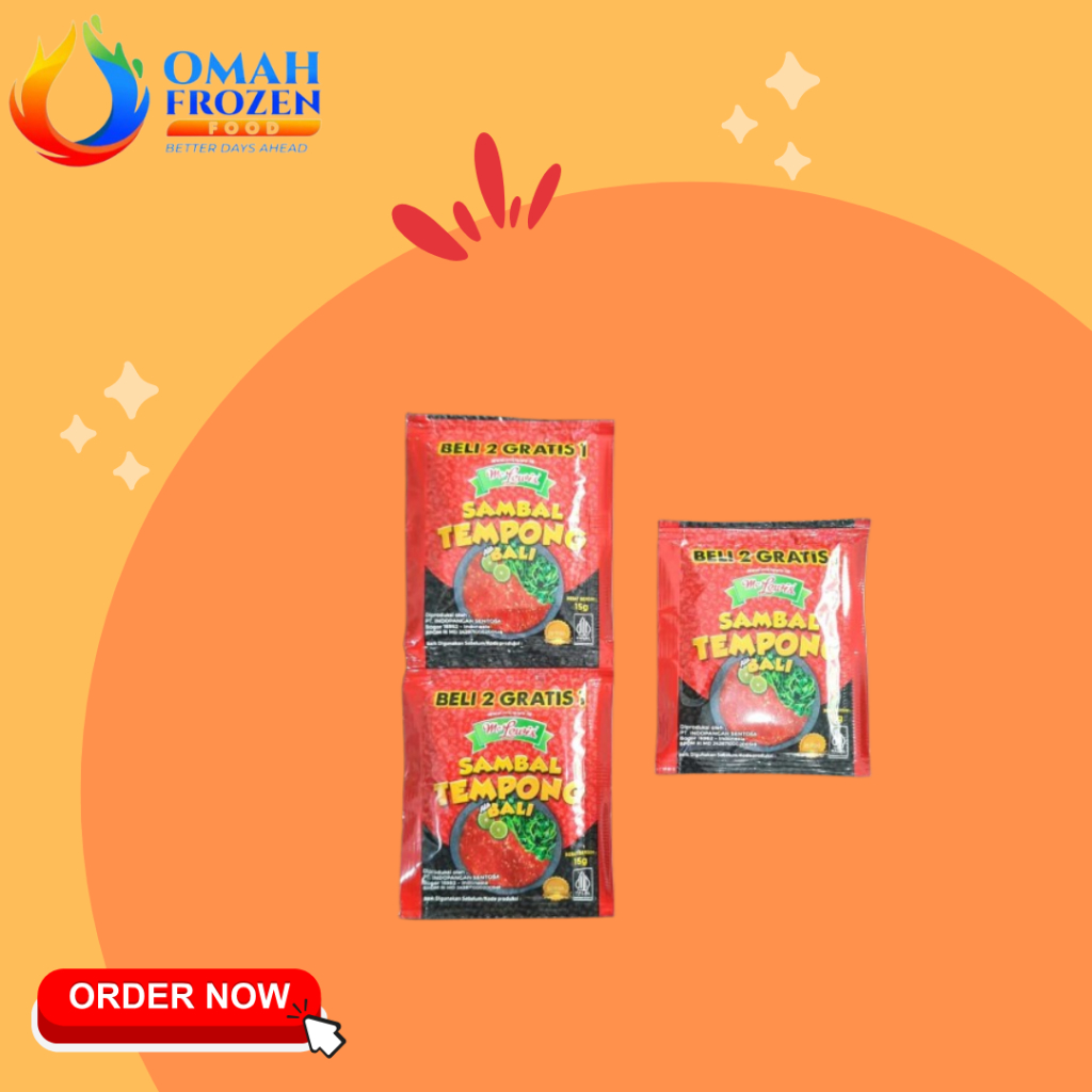 

Mclewis Sambal Tempong Bali Sachet Beli 2 Gratis 1