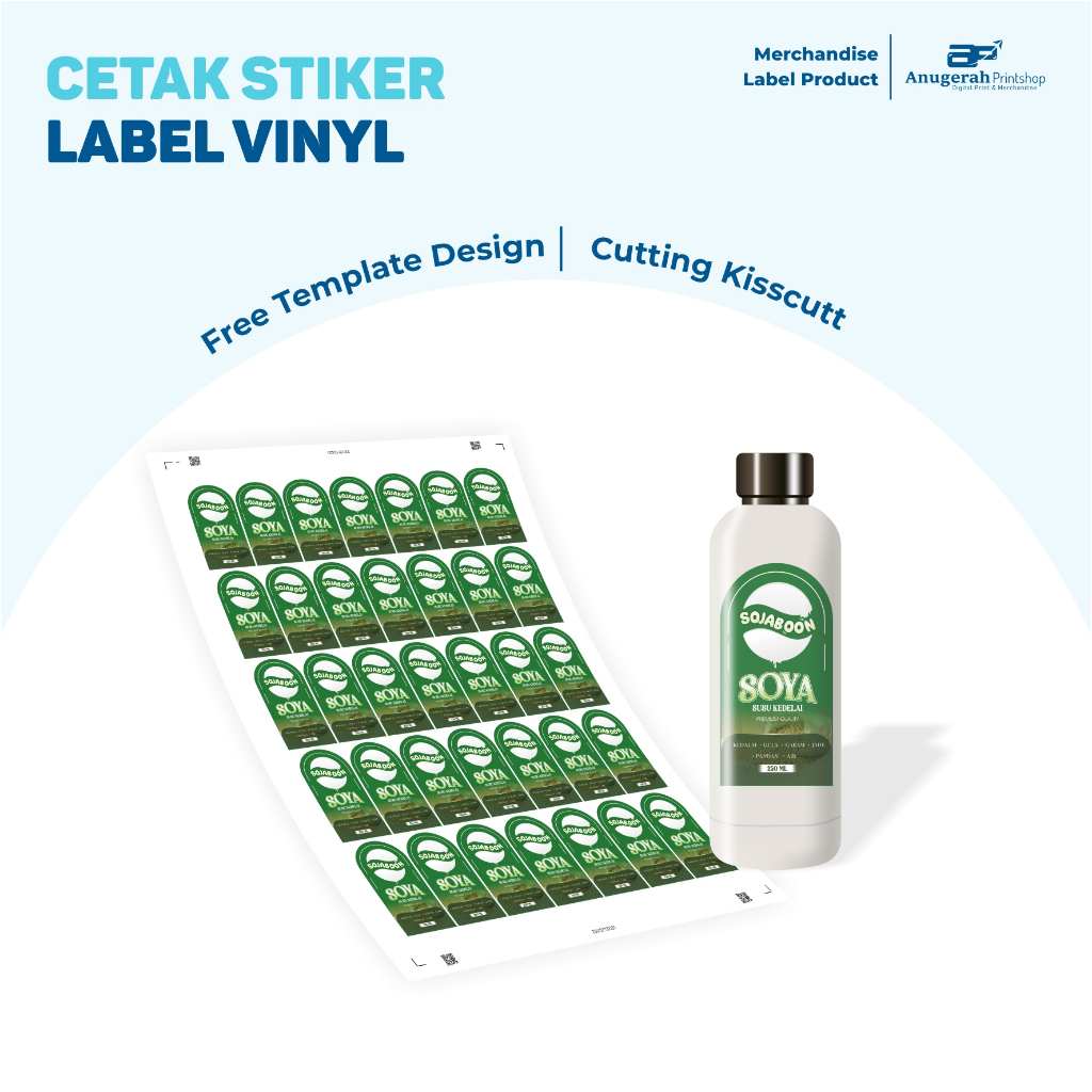 

STIKER VINYL dan TRANSPARAN Water Proof ukuran A3