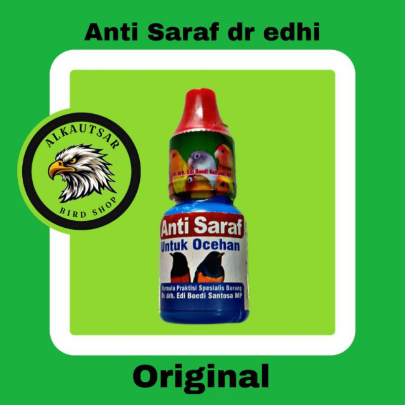 ANTI SARAF ORIGINAL DR EDI OBAT SARAF BURUNG OBAT TETELO LUMPUH STRES