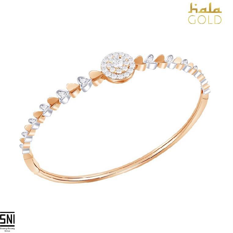Gelang Bangle Hala Gold Cinta Collections BG240065