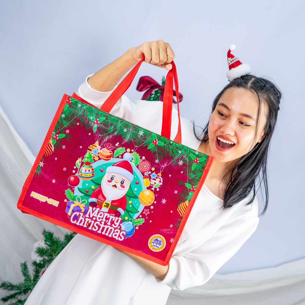 

Tas Souvenir Natal Custom dan Tahun Baru || Bingkisan Natal