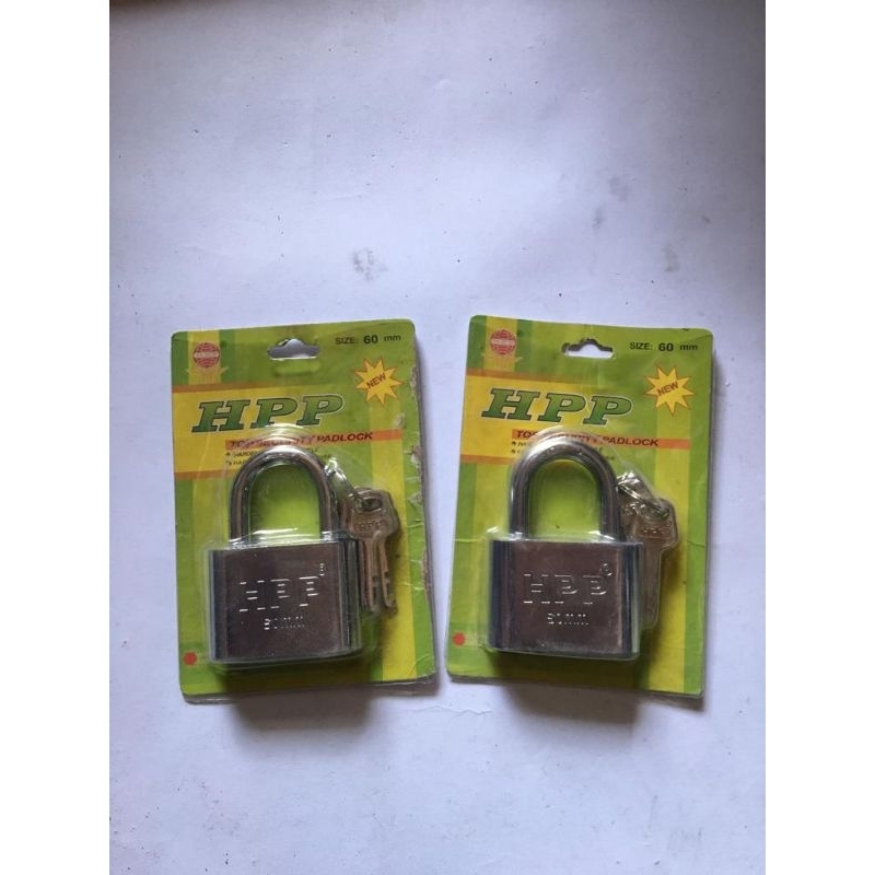 ￼gembok / gembok hpp panjang 60mm / gembok hpp pendek  60mm / kunci pagar / kunci rumah / gembok pag