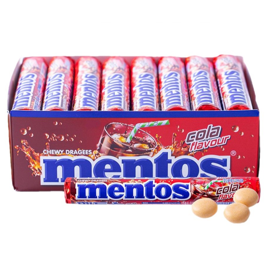 

Mentos Batang Cola/Sour Pineapple/Spearmint Flavour 37.5 gr Korea