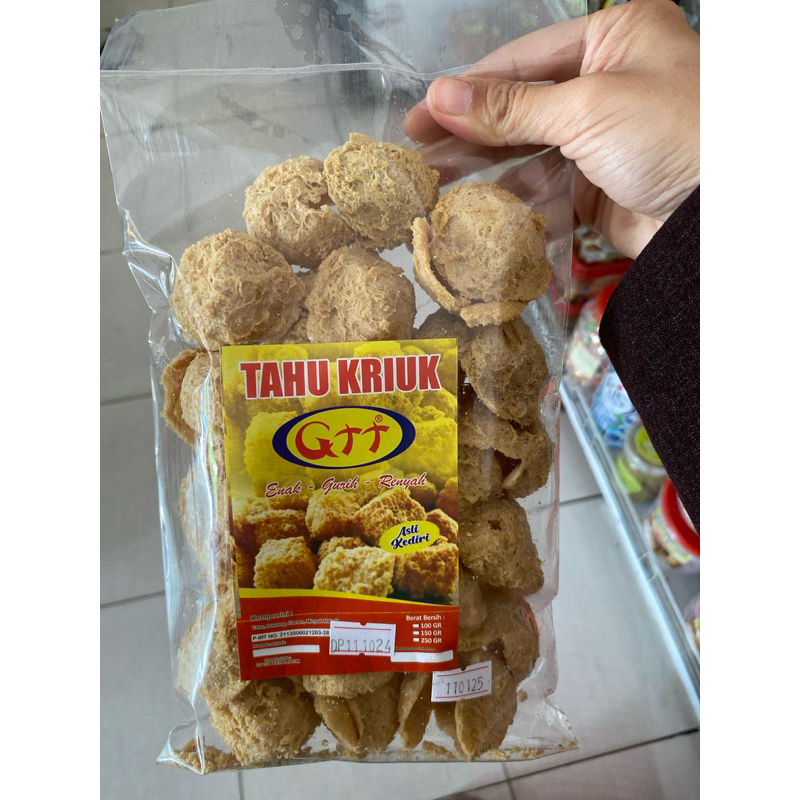 

Tahu Kriuk Berat 150 Gram