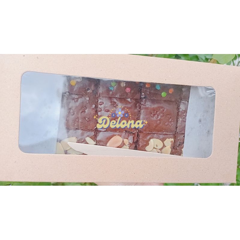 

Brownis fudgy uk 20 x 12 isi 15 pcs