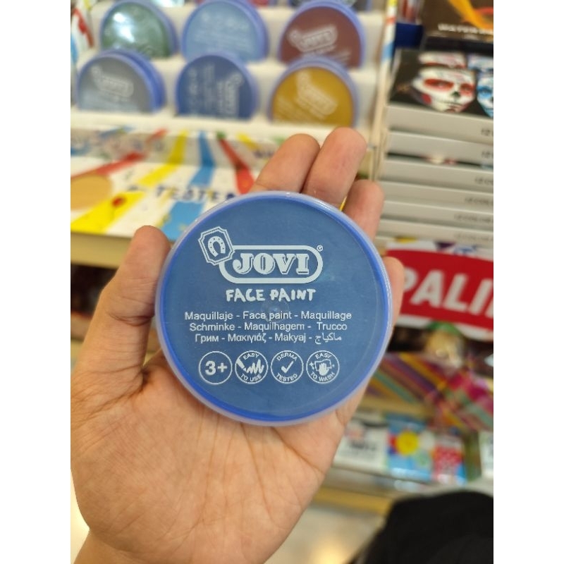 

JOVI CREAM FACE PAINT | KEMASAN 20 ML | CAT WARNA UNTUK WAJAH