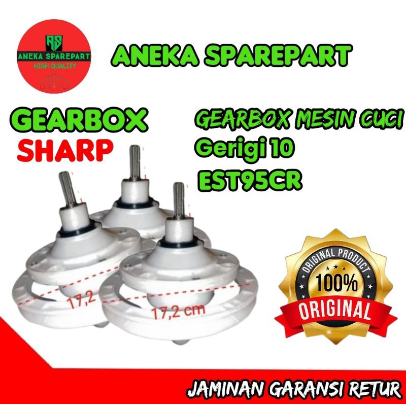 Gear Box mesin cuci sharp ES-T95CR gearbox mesin cuci es-t95cr original