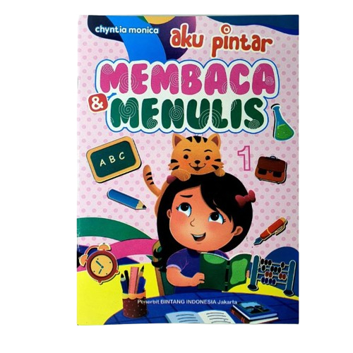 Buku Aku Pintar Membaca Dan Menulis Jilid 1 / Buku Belajar Anak Pintar Membaca dan Menulis