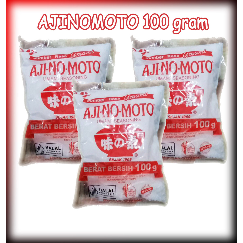 

Ajinomoto Penyedap Rasa 100 Gram