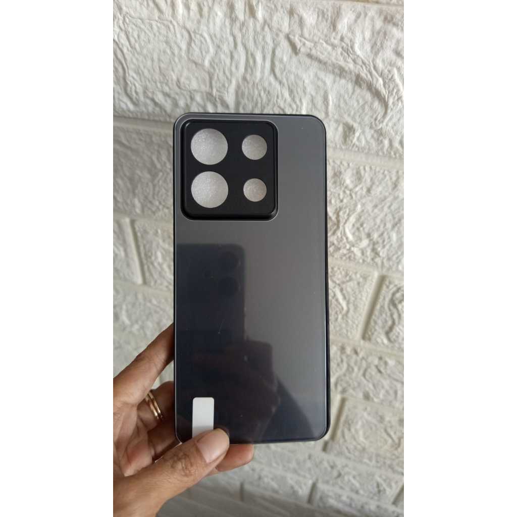 Case Poco X6 Temperedglass Rubber sublimasi polos custom casing HP